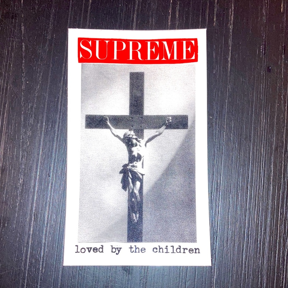 (1) Supreme Sticker